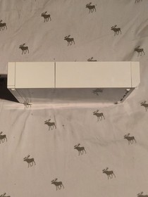 Nintendo Wii Console White Bundle w/ Remote Nunchuk, Tested and Working! Clean