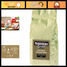 Premium Loose Leaf Black Tea, Yorkshire Gold Blend, 2.2lb - Rich Flavor & Aroma