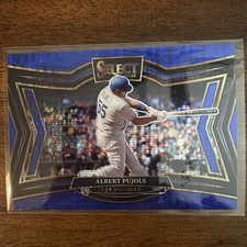2025 Panini Select Blue Pulsar Prizm 81/99 Albert Pujols Diamond Level #211