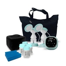 Zomee Z2 Double Electric Breast Pump with Tote and Cooler Set - New In Box