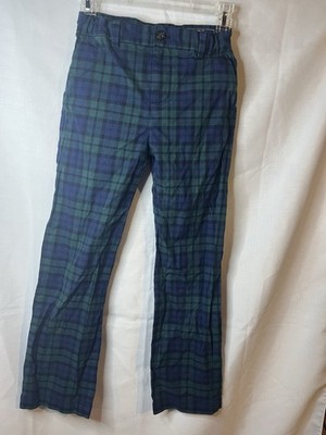 Vineyard Vines Pants Boy s, Sz 12, Plaid Breaker Preppy, Pre-owned Excellent!
