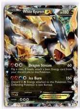 Pokemon TCG White Kyurem EX - BW63 Black and White Black Star Promo Holo HP on eBay