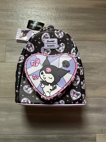 kuromi loungefly backpack new with tags