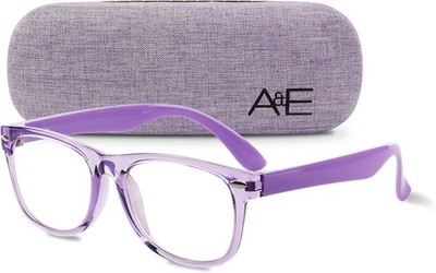GALVANOX Kids Fake Glasses - Non Prescription Clear Lens Eyeglasses, TR90 Frame
