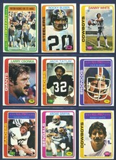 1978 Topps Football Complete Set (1-528): Tony Dorsett & Joe Klecko RCs