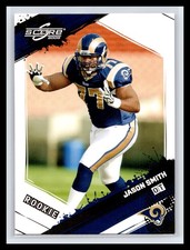 2009 Score #351 Jason Smith Base Rookie Card RC St. Louis Rams. rookie card picture