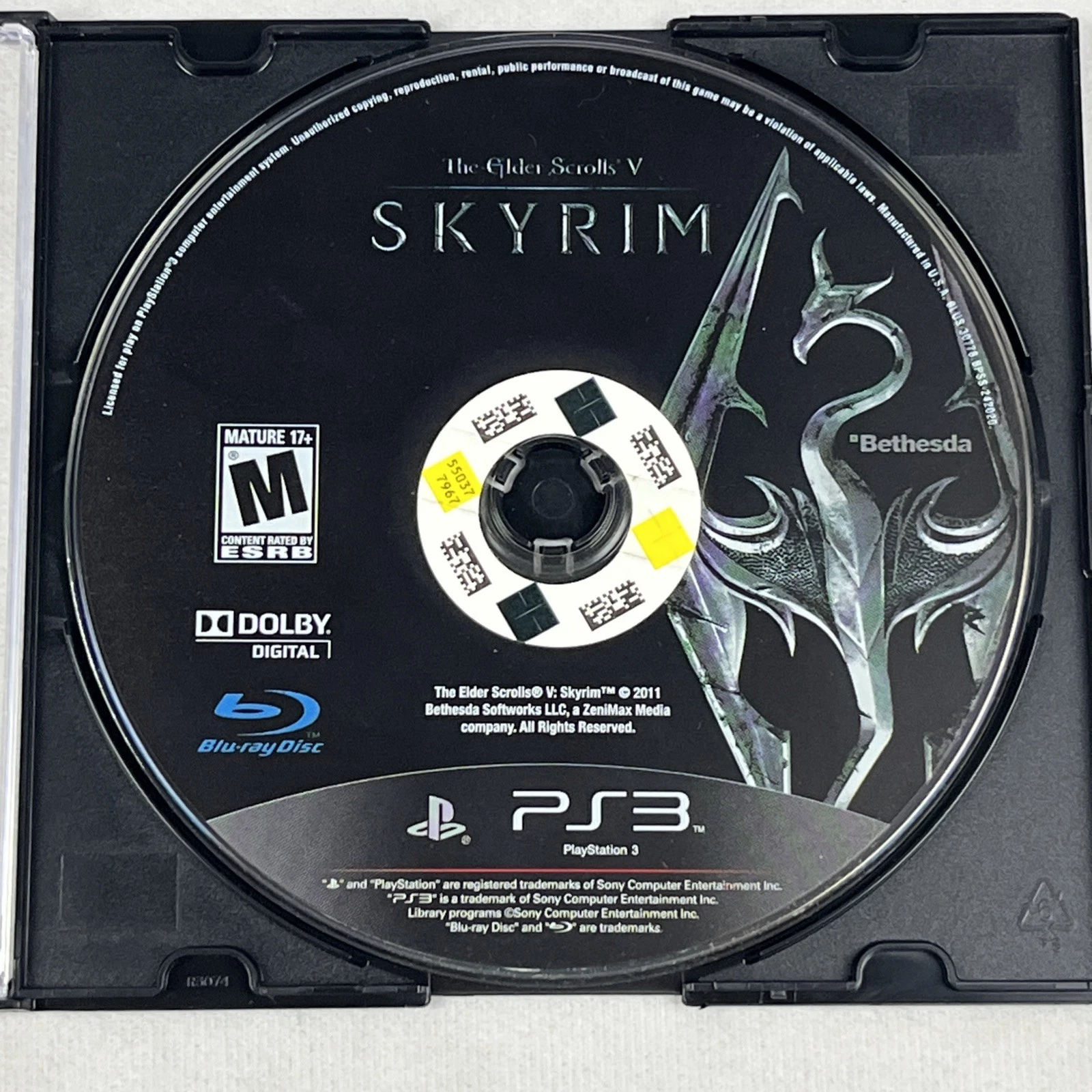 Elder Scrolls V: Skyrim Sony PlayStation 3 PS3 *DISC ONLY*