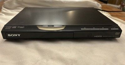 Sony DVP-SR510H DVD Player HDMI CD Player w/ Remote Tested (No Battery Cover)