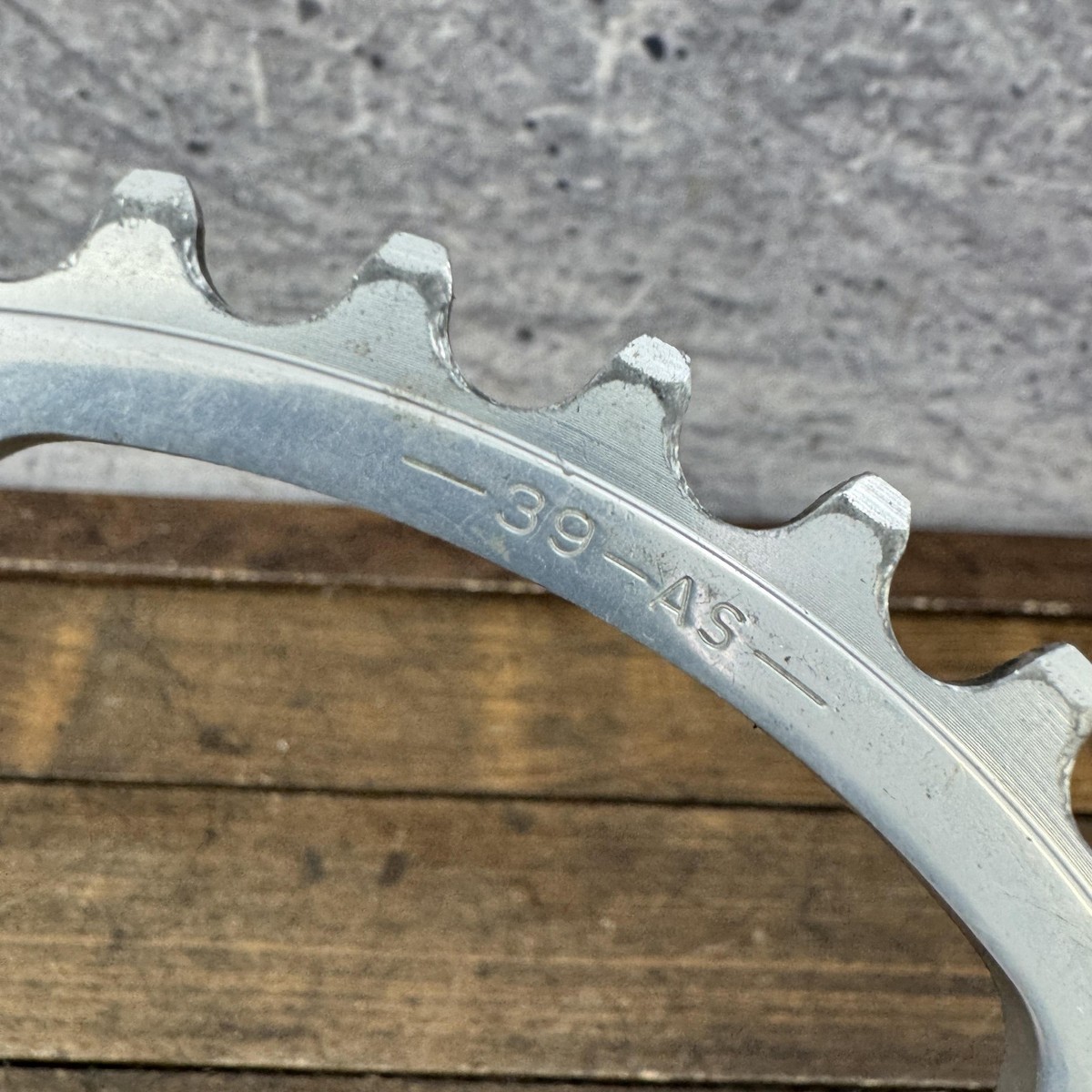 Campagnolo Vintage 39T X 135BCD 8/9-Spd Alliage Route Chainring