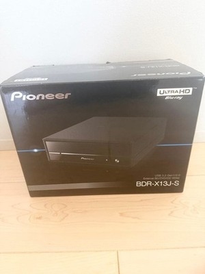 Pioneer BDR-X13J-S External Blu-ray Drive Burner 16x BDXL M-DISC Japan New