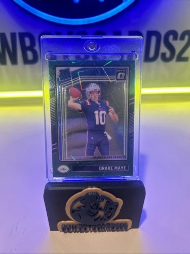 2024 Panini Donruss Optic - Rated Rookie Drake Maye #229 Green Velocity (RC)