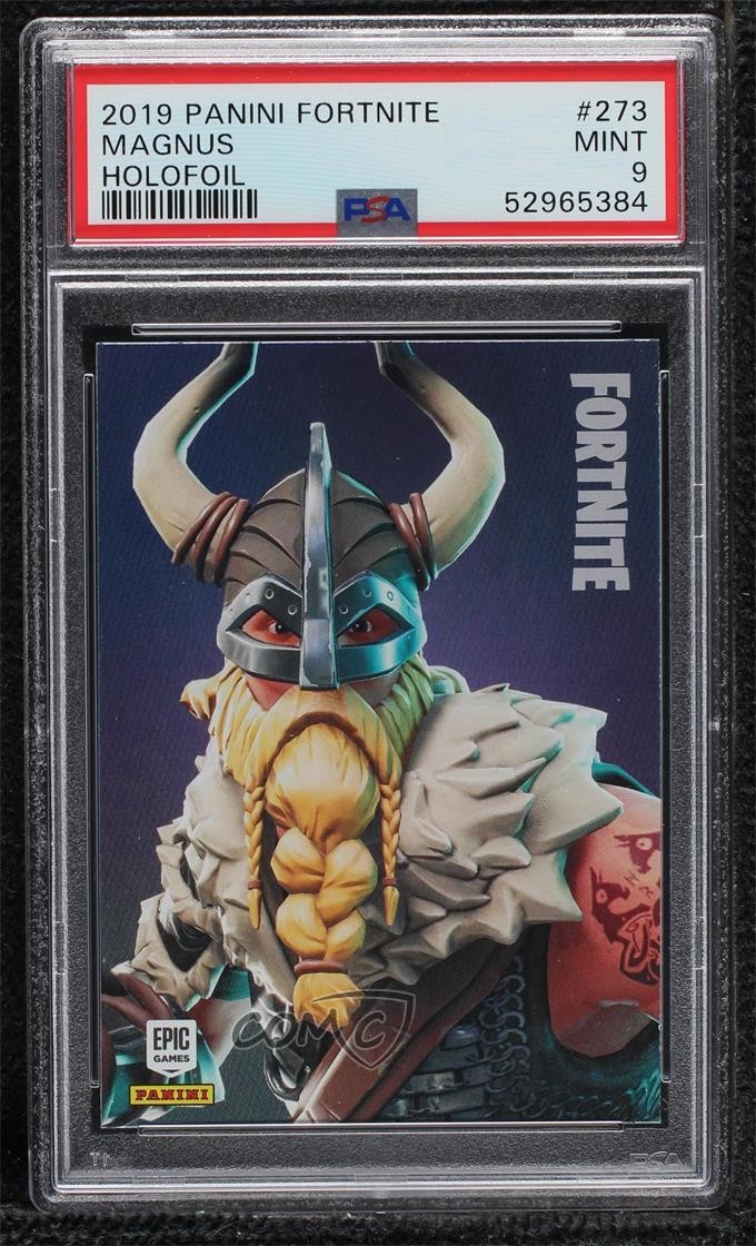 2019 Panini Fortnite Holofoil Magnus #273 PSA 9 MINT ne4