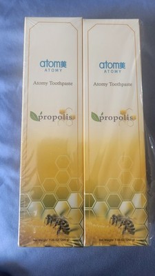 2x Atomy Korean Toothpaste Propolis 7.05oz/200g IN DATE EXP 2028 FREE SHIP