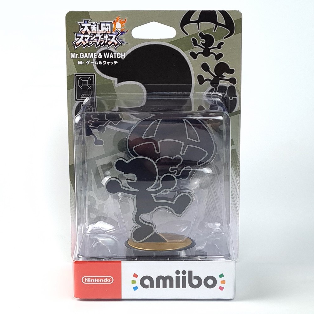 【本日のみ】ニンテンドークラシックミニ　おまけ付き（PSPソフト、amiibo） Amiibo Super Smash Bros. Series Figure Mr. Game & Watch