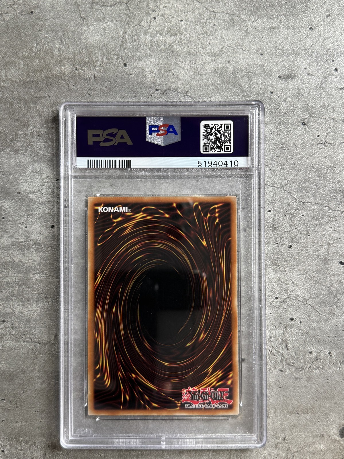 Yugioh Card Redox, Dragon Ruler Boulders SCR PSA 10, Tin Wave 2 CR10-EN003 2013 view 2