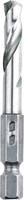 Hss-Spiralbohrer 1/4'' 6-Kant D5.0Mm