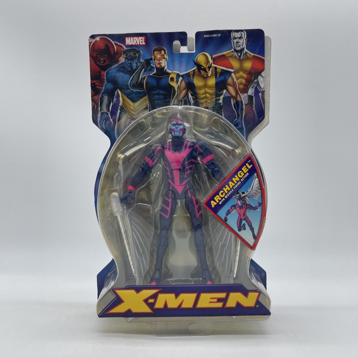 Marvel ToyBiz Vintage X-men Series 2005 Archangel Action Figure