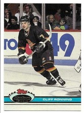 CLIFF RONNING 1991-92 STADIUM CLUB CARD NEAR MINT CONDITION