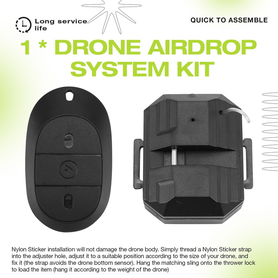 Drone Airdrop System for 4 Pro/ 3 Pro/ SE/ 2/2 SE for Fishing Bait7826 ...