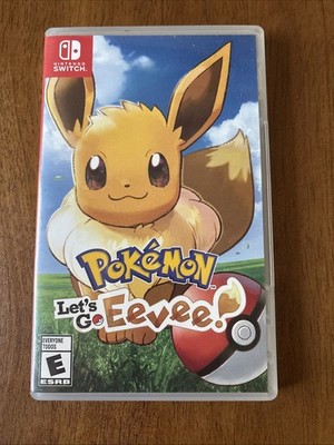 Pokemon Let's Go Eevee (Nintendo Switch, 2018) Complete with Case
