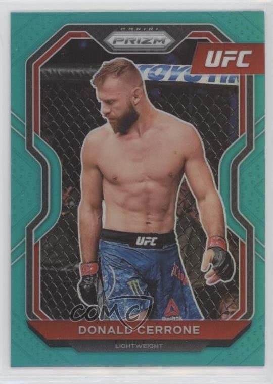 2021 Panini Prizm UFC Teal Prizm /49 Donald Cerrone #12