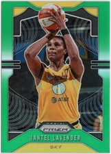 2020 Panini Prizm WNBA Green Jantel Lavender Parallel Card #86