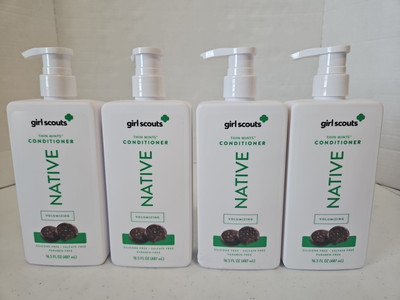  Native Girl Scouts Conditioner Thin Mints 16.5 oz (Pack Of 4 LOT) NEW 