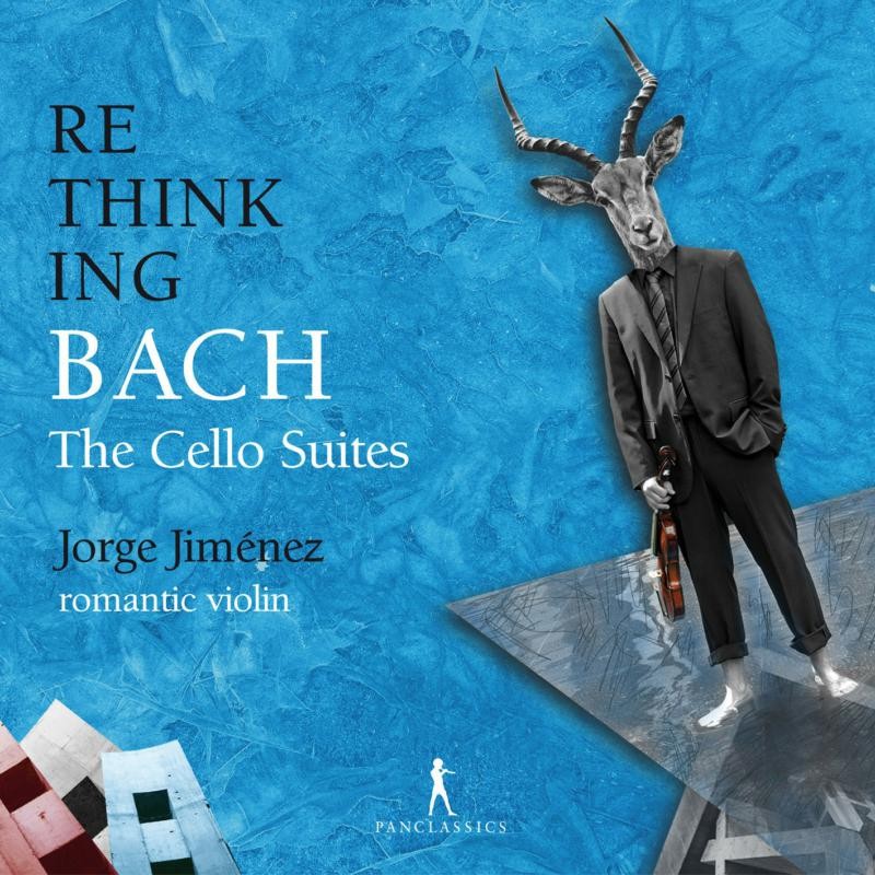 PC10450 Jorge Jimenez J.s. Bach: the Cello Suites, Arranged For Solo Violin
