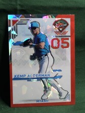 2025 Panini Prospect Edition - Kemp Alderman #175 Red Ice Prizm (RC)