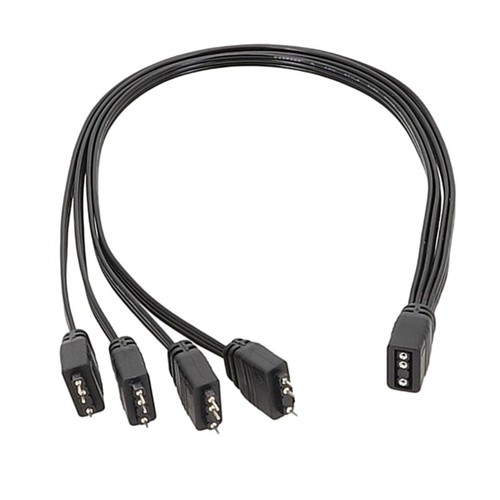 Convenient 5V 3Pin ARGB Splitter Cable Expand Your Lighting System with Ease - Afbeelding 4 van 10