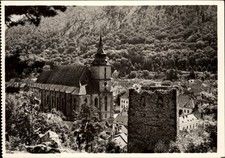 RPPC Biserica Neagra Brasov Transylvania Romania vintage postcard b956