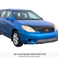 For Toyota Matrix 03-08 APG 1-Pc Polished 8x6 mm Horizontal Billet Bumper Grille