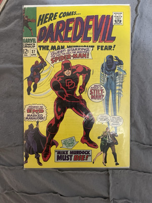 Daredevil #27 1967 3rd app. Stiltman/Spiderman