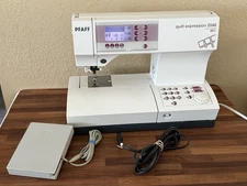 PFAFF Quilt Expression 2046 Computerized Sewing Machine Tested w/ Pedal