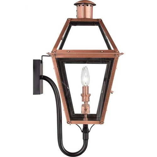 Rue De Royal - 2 Light Wall Lantern-Aged Copper Finish Outdoor Lantern Quoizel - Picture 6 of 6