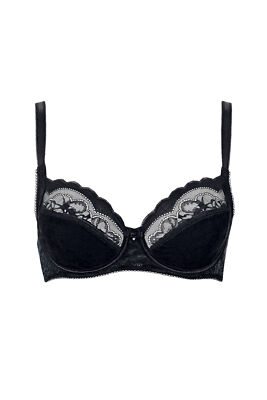 LISCA 020226 EVELYN Bügel BH mit Spitze B-E, 75-100 schwarz 02