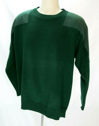 Men's Rainswetter Sweater Pullover M Green Golf Water Repellent Long Sleeve - Picture 2 of 10
