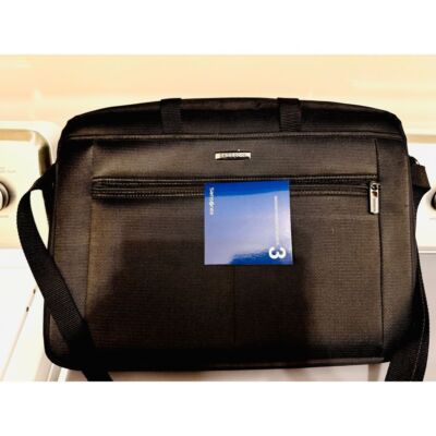 Samsonite Laptop Bag 16'' x 12'' x 3'', Shoulder Strap, Lightweight & Durable