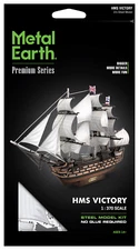 Fascinations Premium Series HMS VICTORY Ship Metal Earth 3D Laser Cut Model Kit