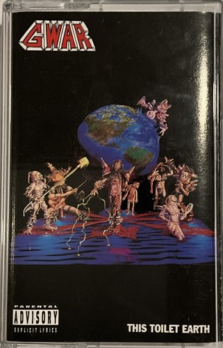 GWAR This Toilet Earth Cassette 1994 Metal Blade Records - P4-53889