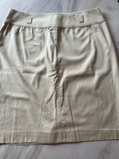 Ralph Lauren Tan Straight Pencil Skirt 98 Cotton Tan Skirt Ladies Sz 12