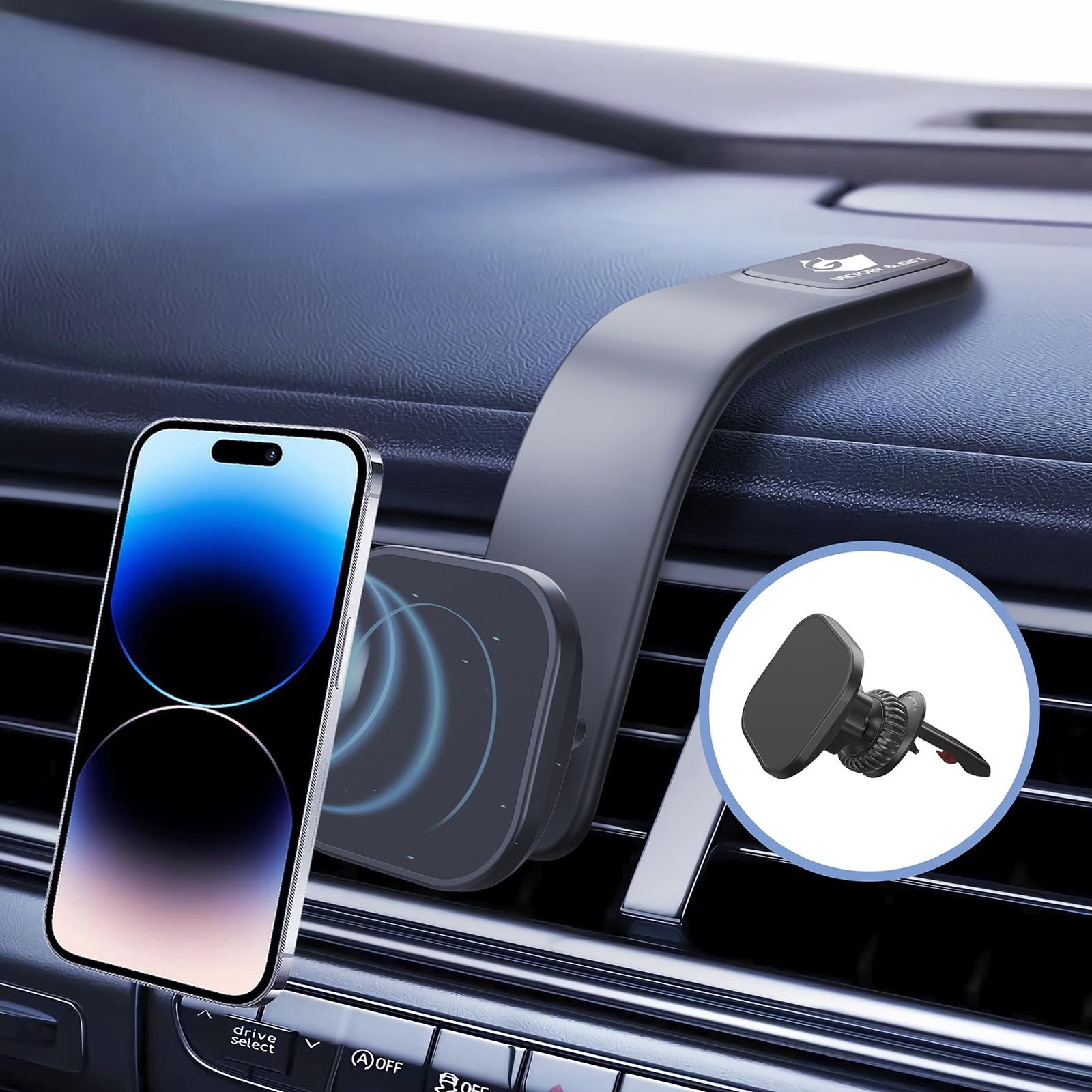 MagSafe Car Mount Compatible Magnetic Phone Holder for Cars  