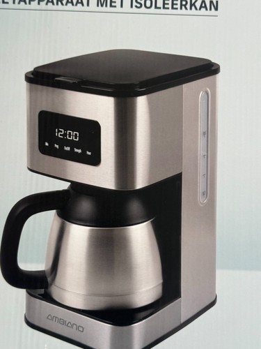 AMBIANO Kaffeemaschine mit Edelstahl-Isolierkanne 1 Liter mit 24-Stunden Timer - Bild 3 von 23