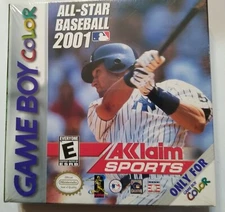ALL-STAR BASEBALL 2001 Game Boy Color New & Sealed Near Mint