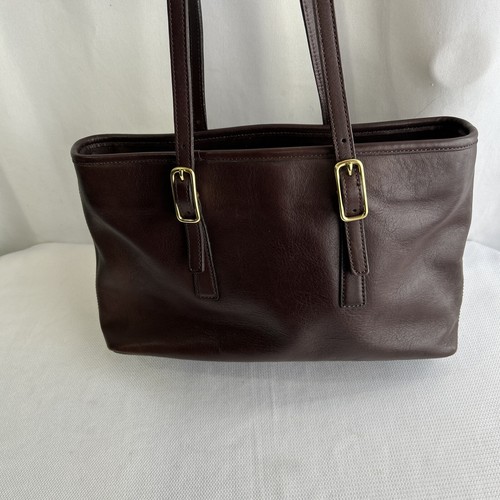 Bolso de hombro Coach vintage de cuero marrón #M1D-9813 EE. UU. - Imagen 4 de 14