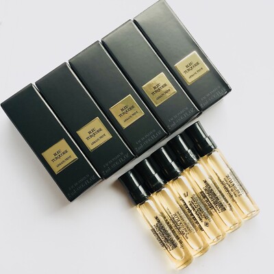 5 x Giorgio Armani Prive Bleu Turquoise Eau de Parfum Sample 2ml/.06oz each