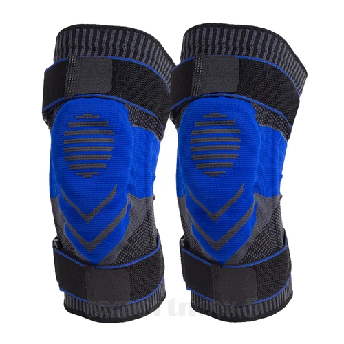 Knee Brace Compression Sleeve Support with Gel Pad Side Stabilizers Patella Wrap - Picture 33 of 57