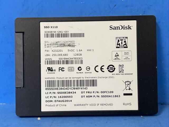 SanDisk X110 128GB 2.5 SanDisk X110 128GB 2.5