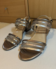 Vintage J Rene Silver Sling-back Heel Size 6 - New