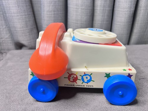 Fisher Price Flashback Chatter Telefono Pull Toy 2009 Toy Story - Foto 5 di 11
